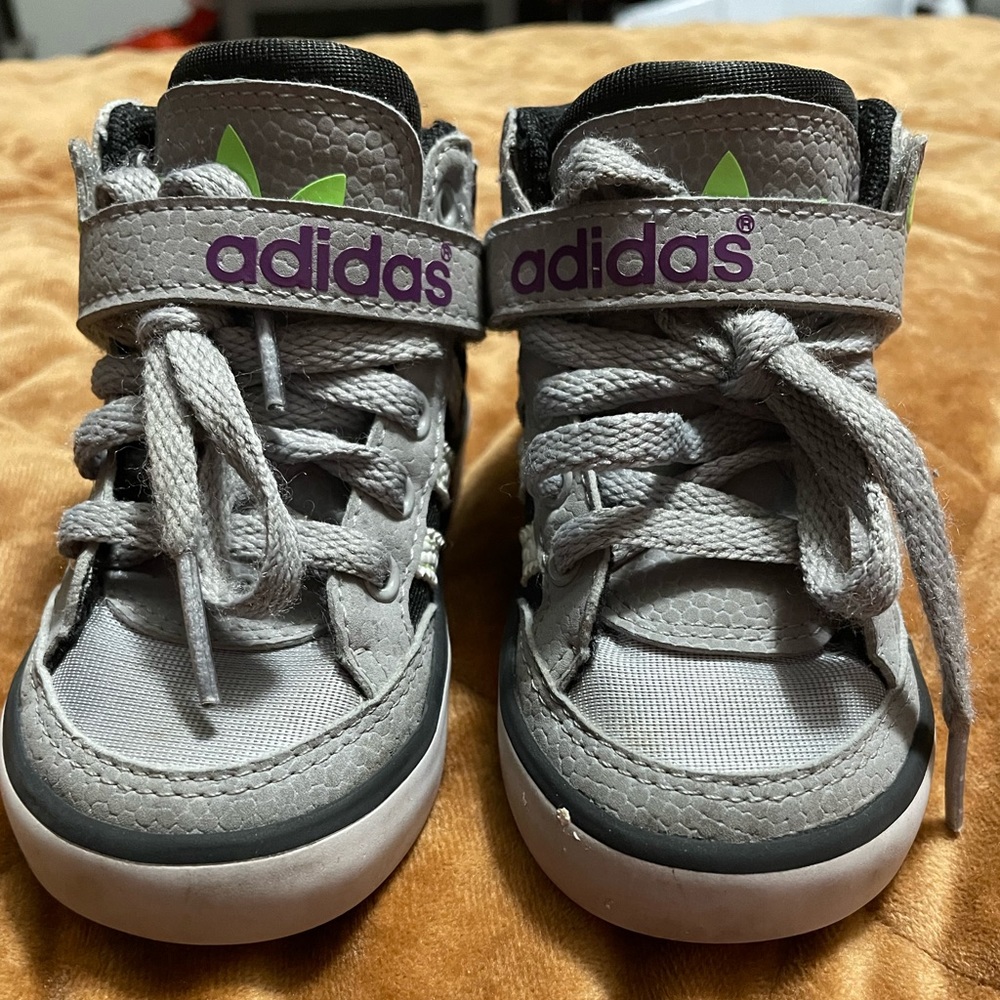 Adidas baby sneakers size 5